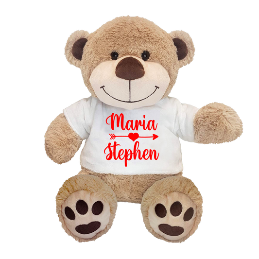 Personalised Valentine Bear