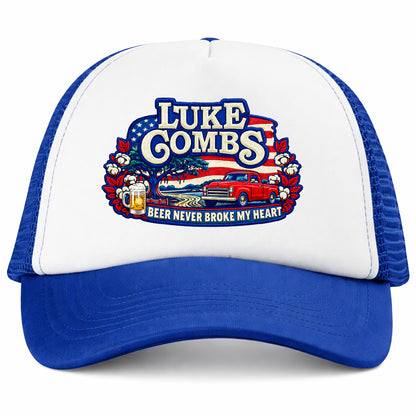 Luke Combs Baseball Trucker Cap Beer 