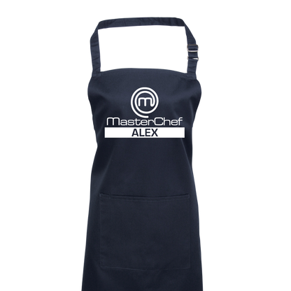 Navy Master Chef Apron