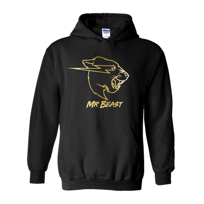 Mr. Beast Logo Gold