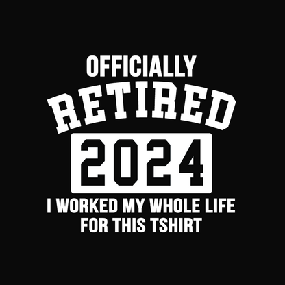 Officially Retired 2024