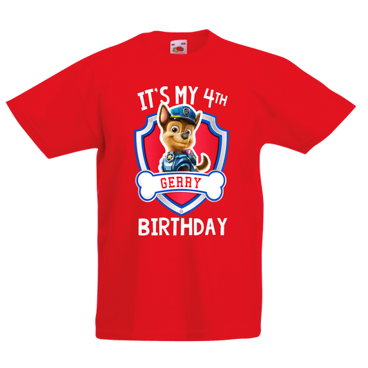 Paw Patrol Birthday - Chase