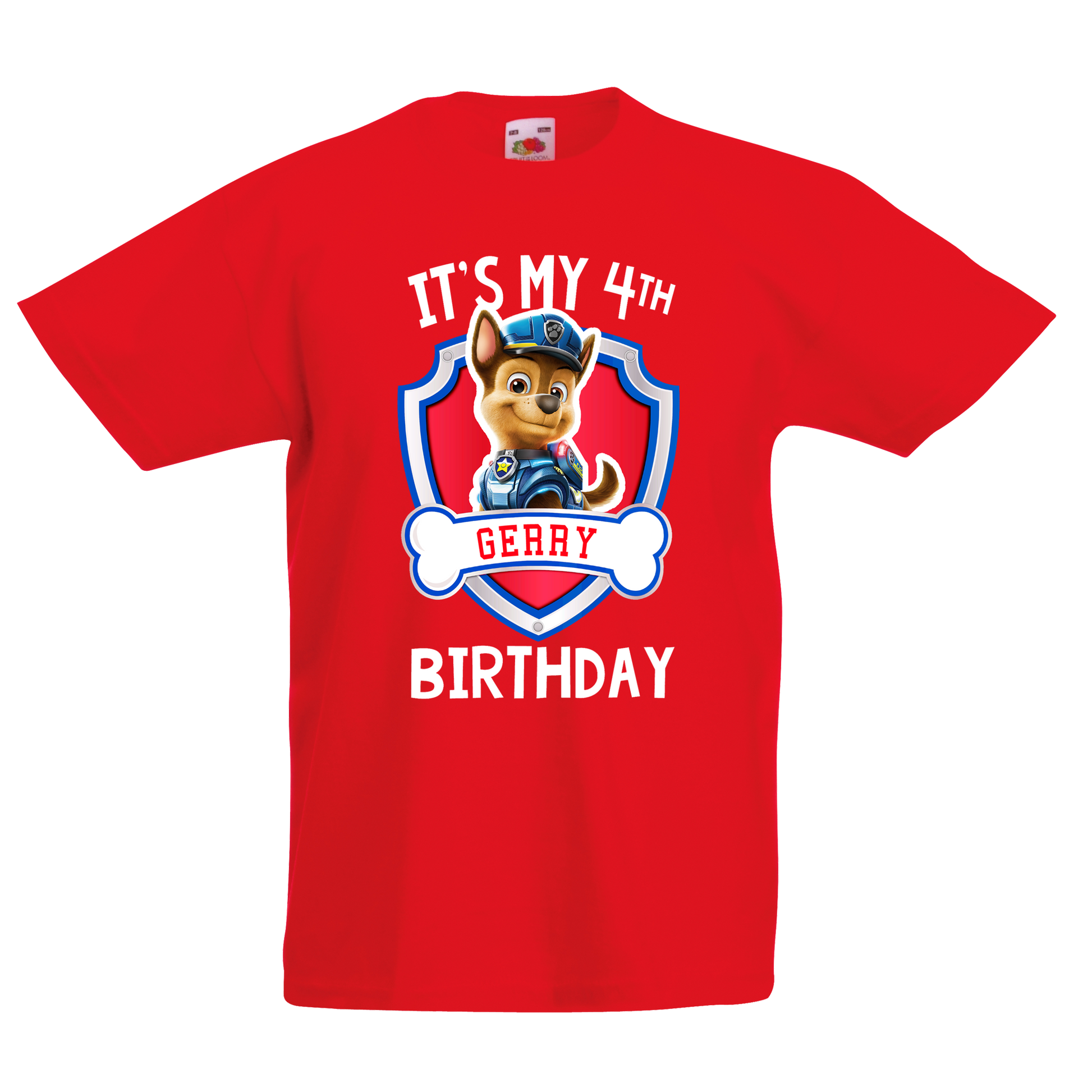 Paw patrol birthday tshirt dublin ireland