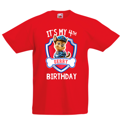 Paw patrol birthday tshirt dublin ireland