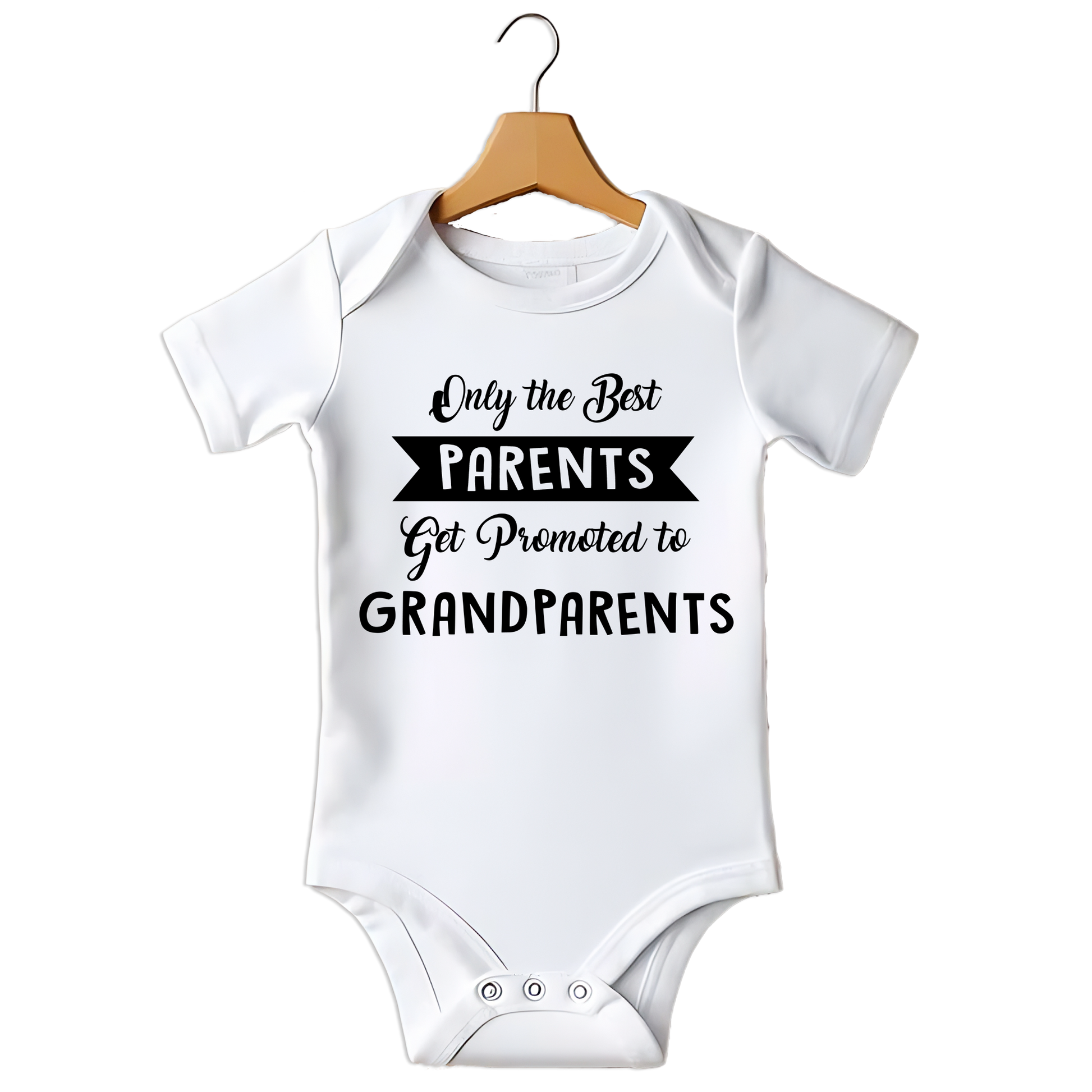 Promoted to Grandparents months White - Main Image