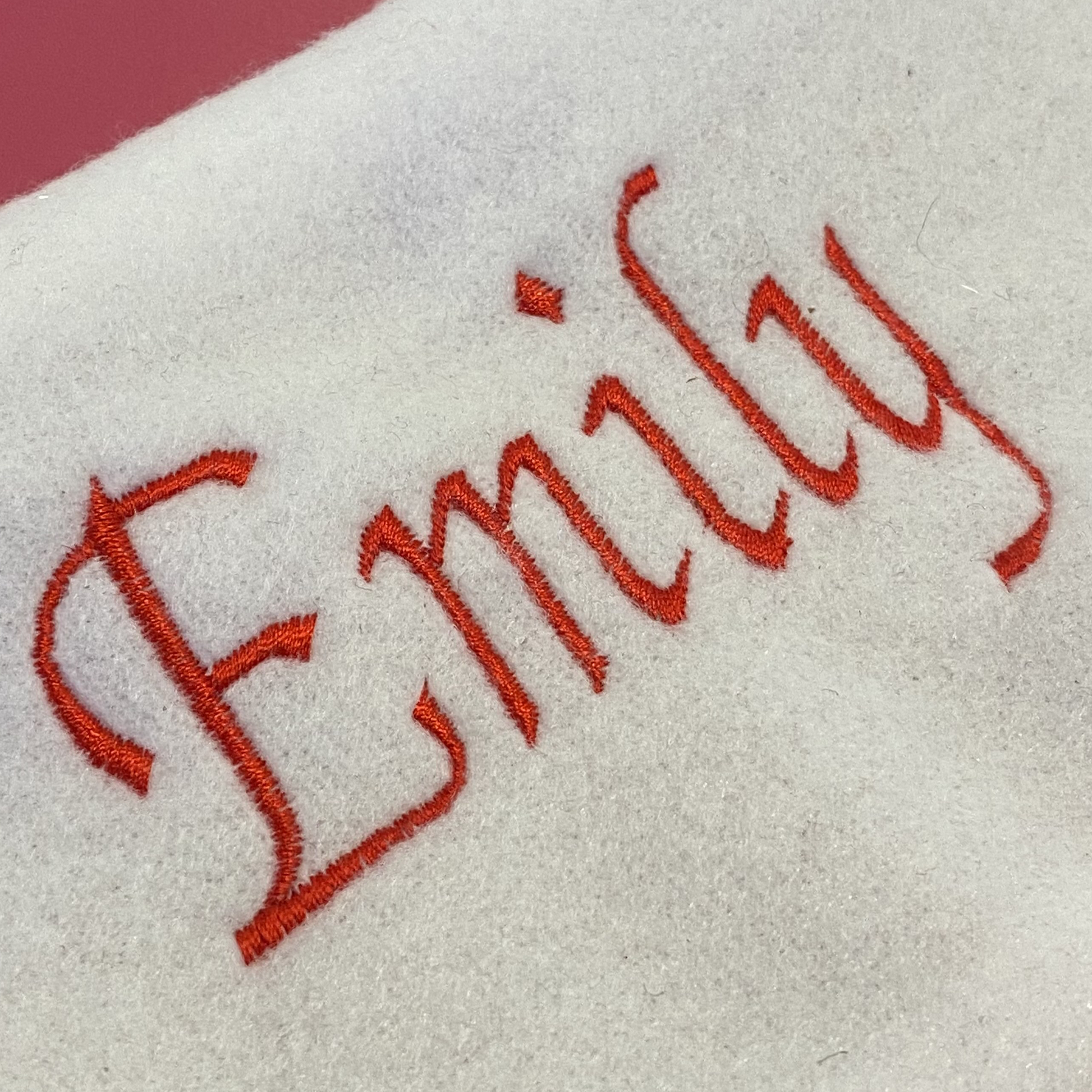 Custom Letter To Santa Stocking