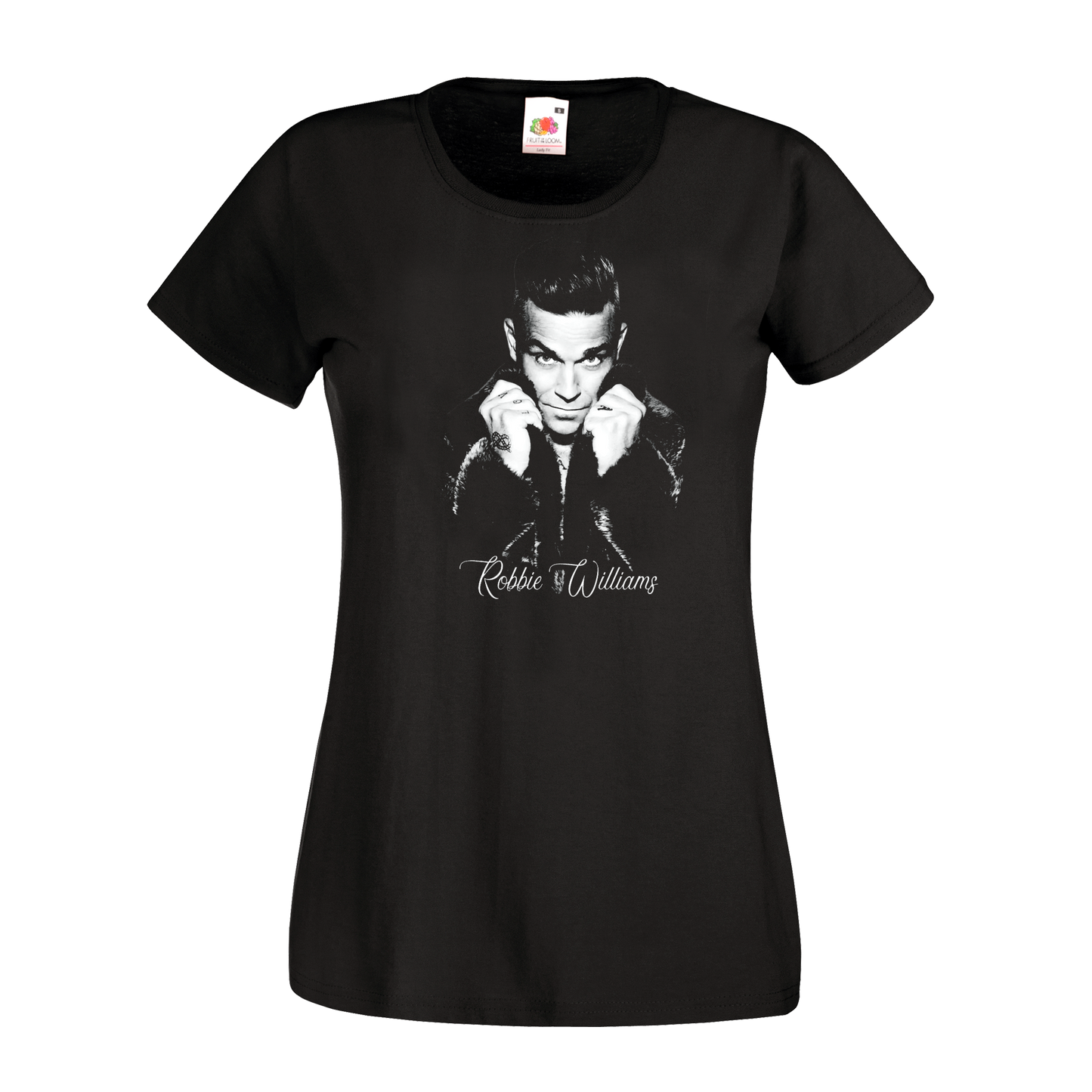 Robbie Williams merch tshirt dublin 