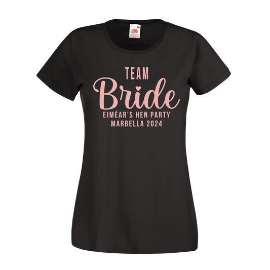 Team Bride - Light Pink