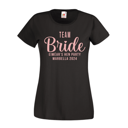 Team Bride - Light Pink