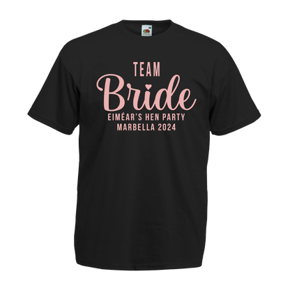 Team Bride - Light Pink