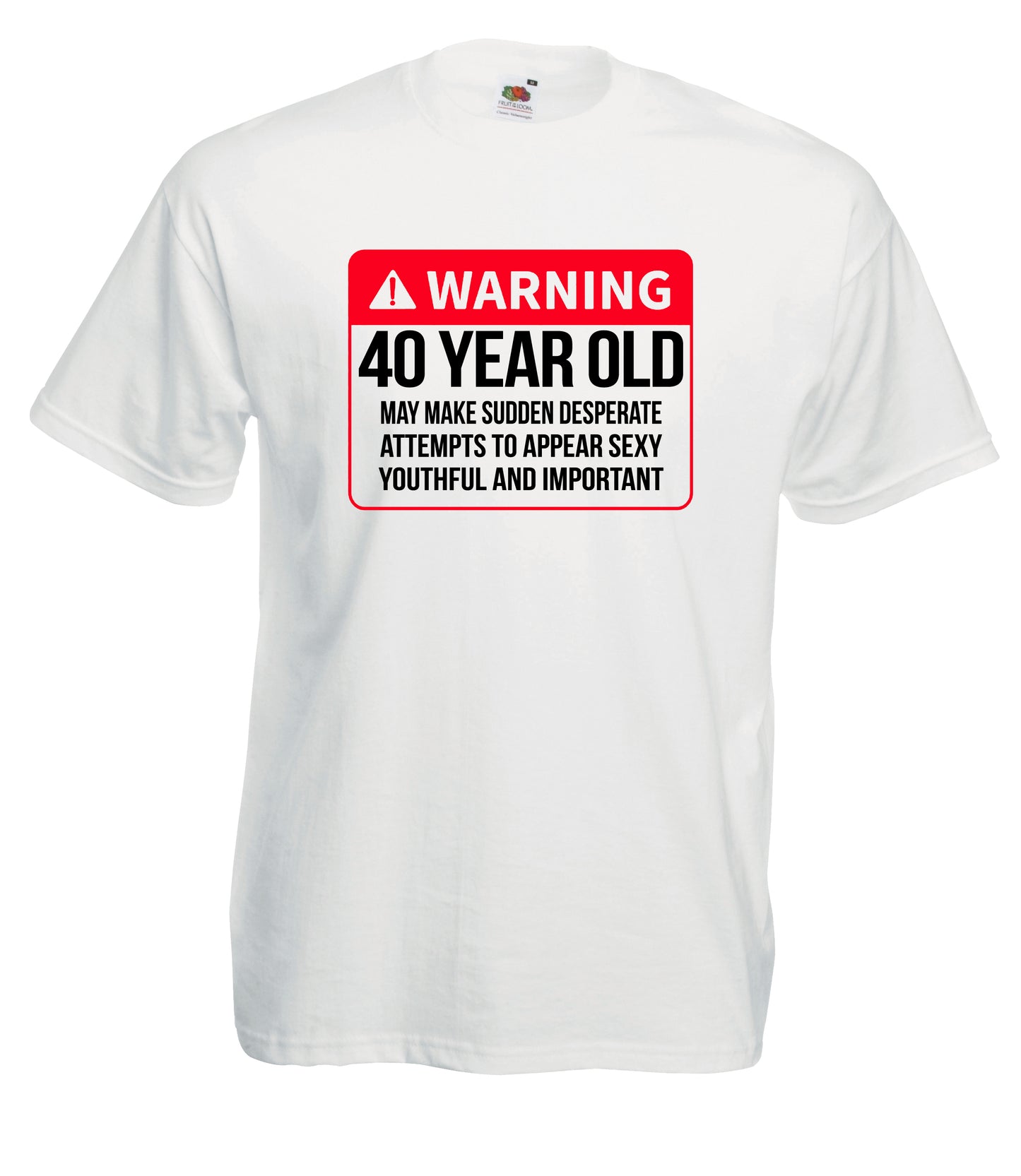 Birthday Warning Tshirt