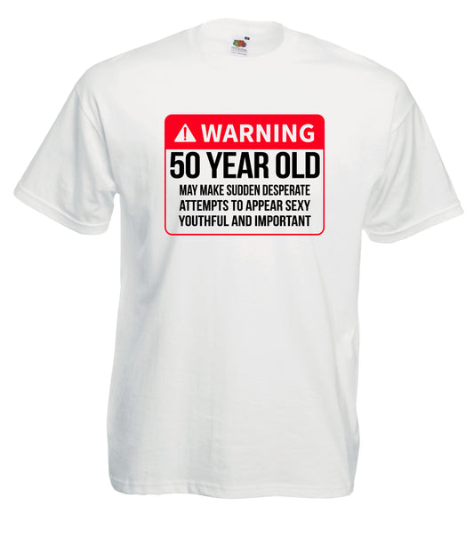 Birthday Warning Tshirt