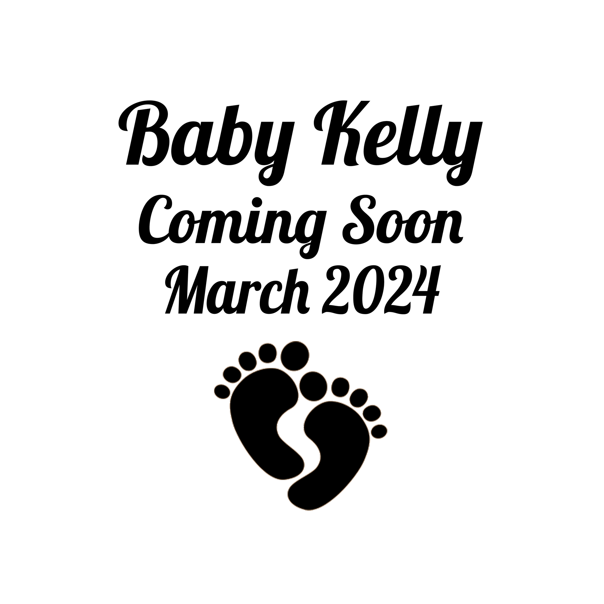 Coming Soon Personalised