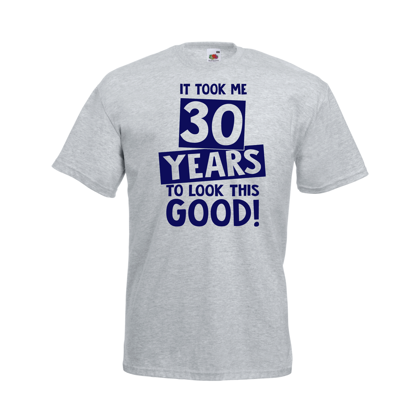 birthday  tshirt 30th,40th,50th,60th grey dublin ireland