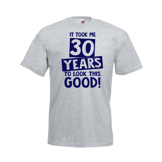 birthday  tshirt 30th,40th,50th,60th grey dublin ireland