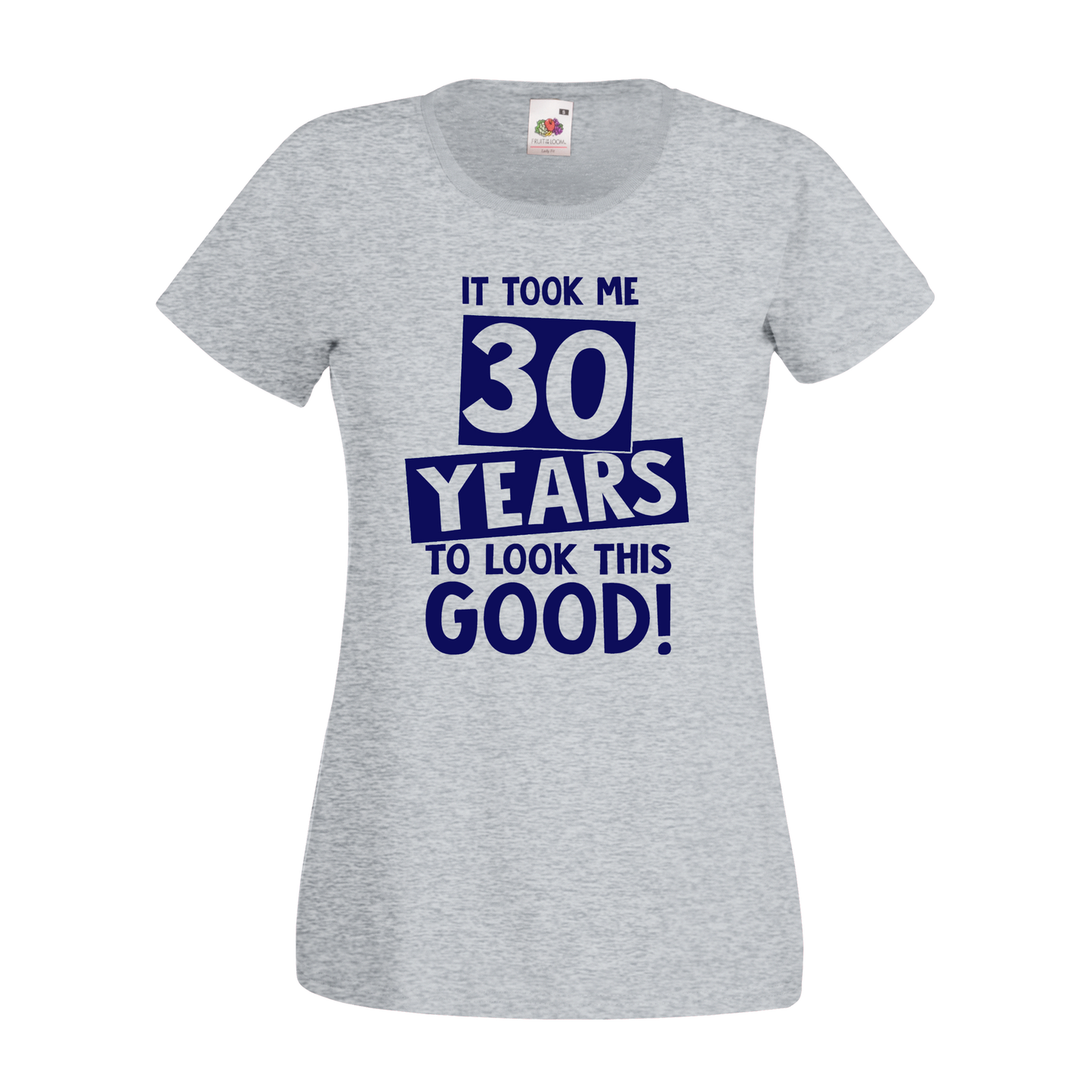 birthday  tshirt 30th,40th,50th,60th grey ireland