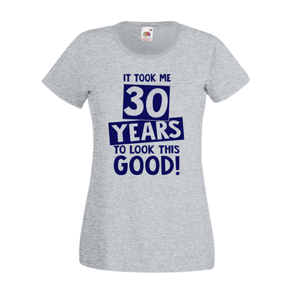 birthday  tshirt 30th,40th,50th,60th grey ireland