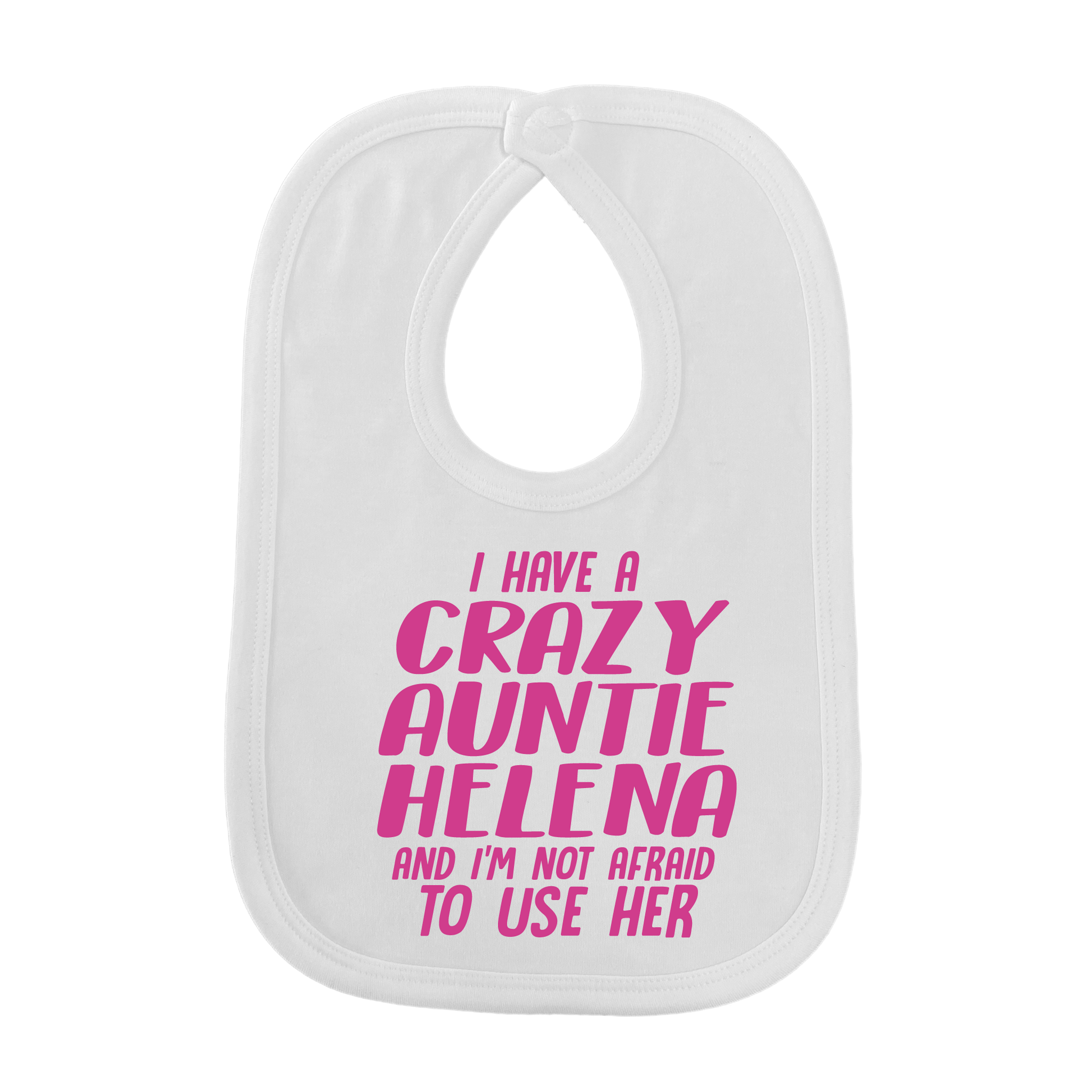 Crazy Auntie Bib