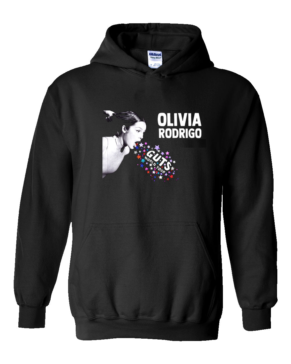 olivia_rodrigio_dublin_concert_Hoodie_Tour black