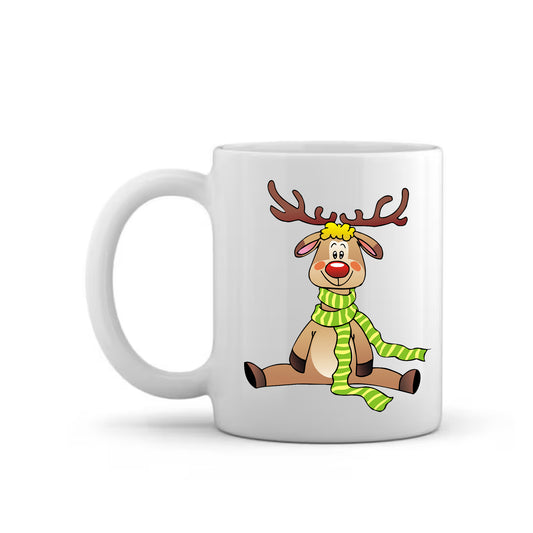 Christmas Rudolf The Reindeer Mug