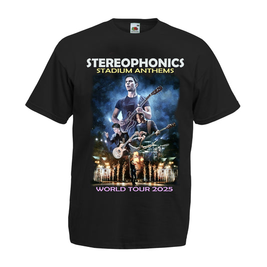 stereophonics world tour Dublin merch tshirt