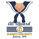 All Aboard Hen T-shirt