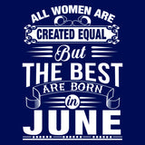 All women are created equal but