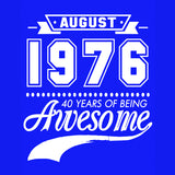 Years of Being Awesome Birthday T-shirt