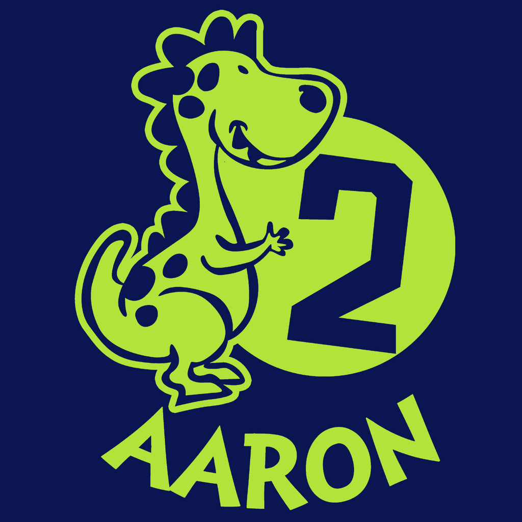 Dinosaur with Name & Age