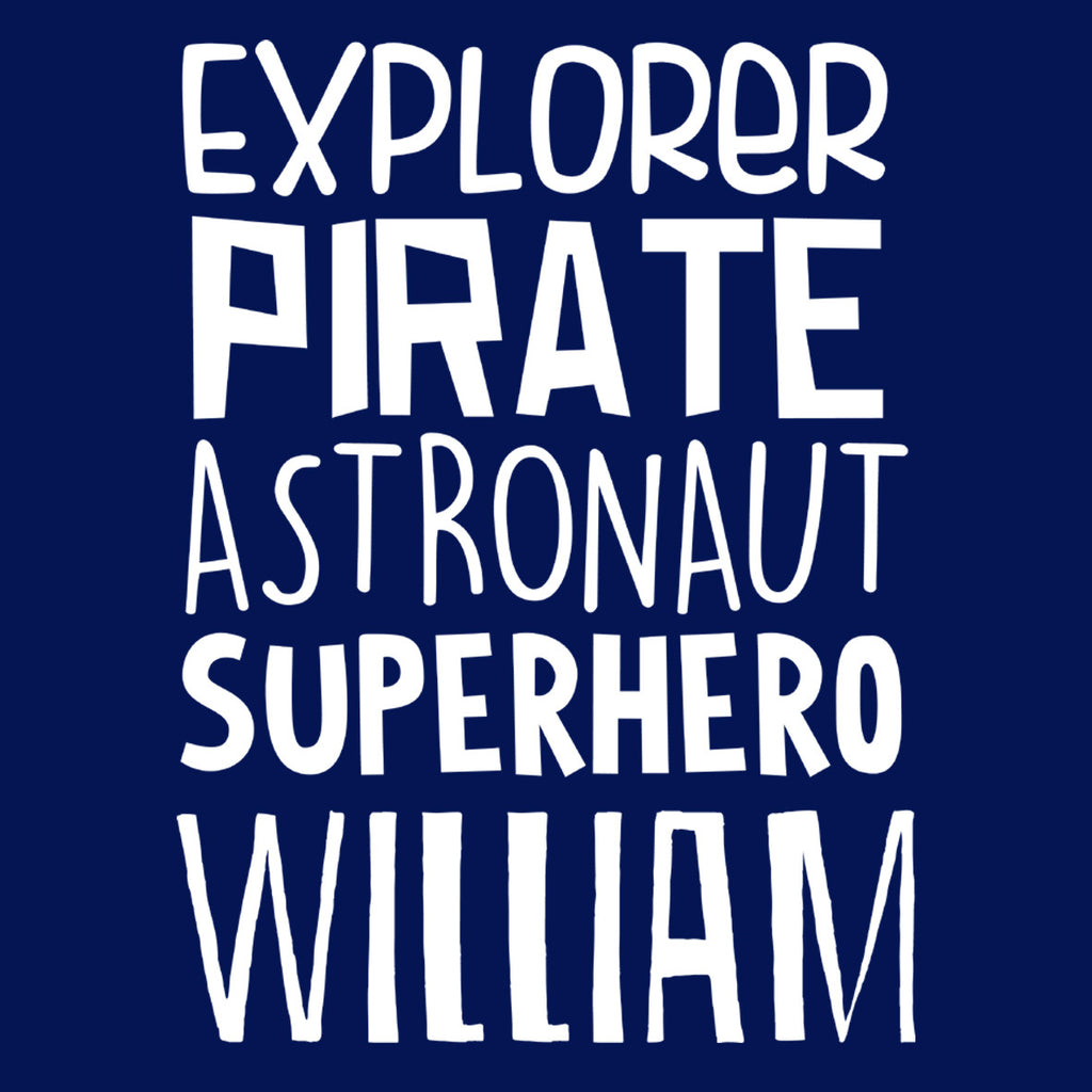 Explorer Pirate Astronaut Superhero