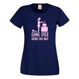GAME OVER COOK HEN T-shirt