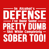 In Alcohol's Defense