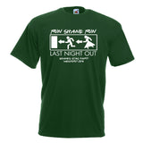 Last Night Out Stag Tshirt