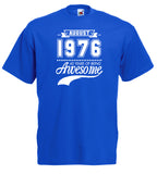 Years of Being Awesome Birthday T-shirt