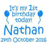 Its My 1st Birthday Today!