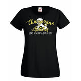 Champagne and Bitches Hen T-shirt